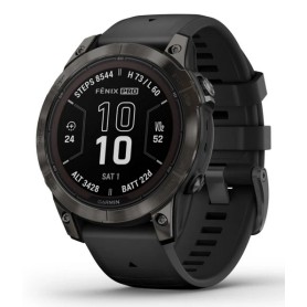 Garmin fēnix 7S Pro 3,05 cm (1.2") MIP 42 mm Digitale 240 x 240 Pixel Touch screen Nero Wi-Fi GPS (satellitare) (010-02777-11)