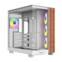 Thermaltake View 380 XL WS ARGB Snow Midi Tower Bianco (CA-11E-00M6WN-WS)