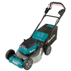 Makita DLM465PT4 tagliaerba Tagliaerba a spinta Batteria Nero, Blu, Metallico