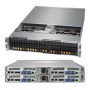 Supermicro SYS-2029BT-HNC1R sistema barebone per server Intel® C621 LGA 3647 (Socket P) Armadio (2U) Nero (SYS-2029BT-HNC1R)