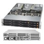 Supermicro SYS-6029UZ-TR4+ sistema barebone per server Intel® C621 LGA 3647 (Socket P) Armadio (2U) Nero