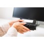 BakkerElkhuizen Goldtouch Travel Go2 tastiera USB QWERTY Inglese US Nero (BNEGTTUS)