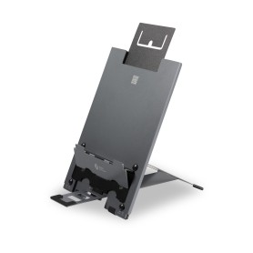 BakkerElkhuizen Ergo-Q Hybrid Pro Supporto per computer portatile Nero, Grigio scuro 40,6 cm (16") (BNEQHPDG)