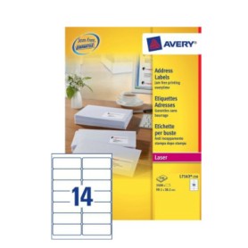 Avery L7163-250 etichetta per corrispondenza Etichetta autoadesiva Bianco