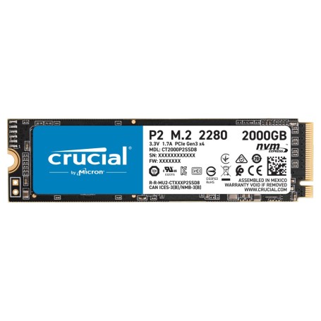 Crucial P2 M.2 2000 GB PCI Express 3.0 NVMe (CT2000P2SSD8)