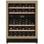 Dunavox Flow 41, Cantinetta per vini sottobanco nera DAUF-41.146DOP.TO, Capacità: 41 bottiglie