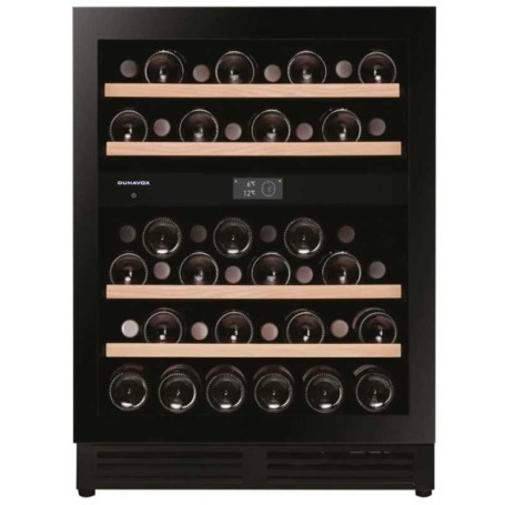 Dunavox Flow 41, Cantinetta per vini sottobanco nera DAUF-41.146DBH , Capacità: 41 bottiglie