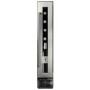 Dunavox Flow 8, cantinetta per vini da incasso, in acciaio inox, modello DAUF-8.23SS.