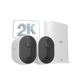 Arlo Pro Telecamera di sorveglianza senza fili 5 2K Spotlight, set da 2 bianco (5B20-03F+5B20-03A)