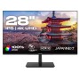JAPANNEXT JN-I280UHD60F-P Monitor PC 71,1 cm (28") 3840 x 2160 Pixel 4K Ultra HD LCD Nero
