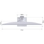 JAPANNEXT JN-IPS270WQHD75F-C65W-HSP-W Monitor PC 68,6 cm (27") 2560 x 1440 Pixel Quad HD LED Bianco