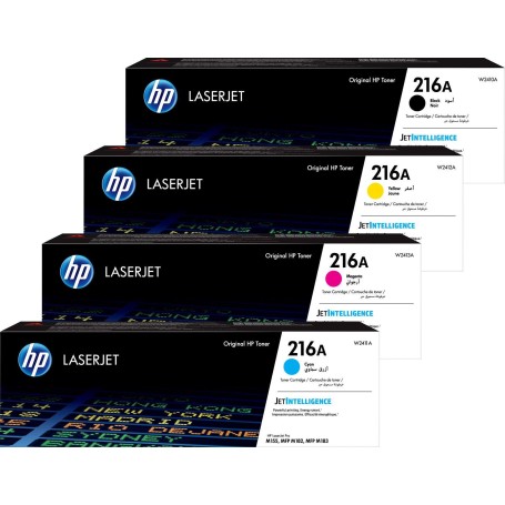 HP Original 216A Toner 4er Set schwarz, cyan, magenta, gelb (OP216A)