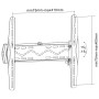 InLine Staffa da parete per LCD / LED / plasma (32-55"), max.50 kg (23101A)