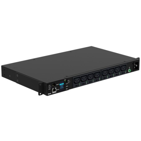 Panduit P08E25M unità di distribuzione dell'energia (PDU) 8 presa(e) AC Nero