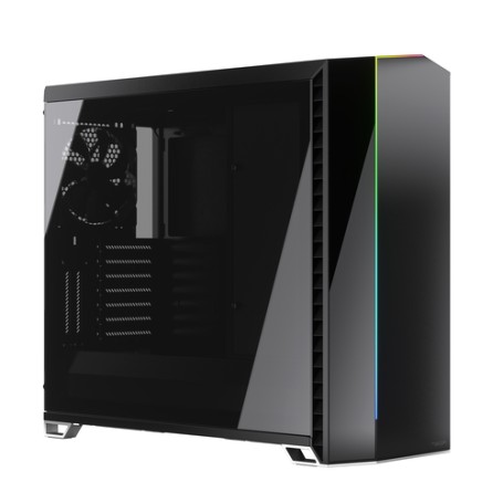 Fractal Design Vector RS Dark Tempered Glass Tower Nero, Trasparente (FD-C-VER1A-02)