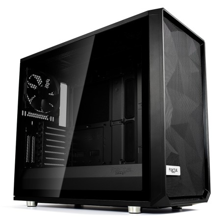Fractal Design Meshify S2 Black – Dark TG Tower Nero (FD-CA-MESH-S2-BKO-TG) (FD-CA-MESH-S2-BKO-TGD)