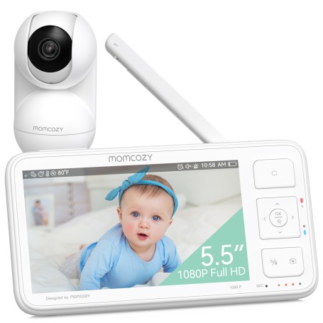 Momcozy BM014-WH12BA-A babyfono Bianco