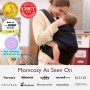 Momcozy 0810123509126 portabebè Zaino portabebè Cotone Nero (BC001-BL12NB-A)