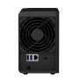 Synology DiskStation DS218 server NAS e di archiviazione Desktop Realtek RTD1296 2 GB DDR4 0 TB DiskStation Manager Nero