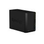 Synology DiskStation DS218 server NAS e di archiviazione Desktop Realtek RTD1296 2 GB DDR4 0 TB DiskStation Manager Nero