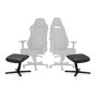 noblechairs NBL-FR-PU-BLK poggiapiede da scrivania Nero