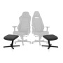 noblechairs NBL-FR-PU-BED poggiapiede da scrivania Nero
