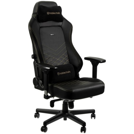 noblechairs Hero PU Leather Sedile riempito d'aria Schienale imbottito (NBL-HRO-PU-GOL)