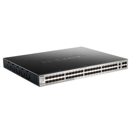 D-Link DGS-3130-54S Gestito L3 10G Ethernet (100/1000/10000) Nero, Grigio (DGS-3130-54S/SI)