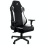 Nitro Concepts X1000 Sedia da gaming per PC Sedia tappezzata Nero, Bianco (NC-X1000-BW)