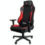 Nitro Concepts X1000 Sedia da gaming per PC Sedia tappezzata Nero, Rosso (NC-X1000-BR)