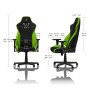 Nitro Concepts S300 Sedia da gaming per PC Nero, Verde (NC-S300-BG)