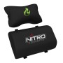 Nitro Concepts S300 Sedia da gaming per PC Nero, Verde (NC-S300-BG)