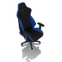 Nitro Concepts S300 Sedia da gaming per PC Seduta imbottita Nero, Blu (NC-S300-BB)
