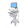 Ergotron StyleView Bianco Pannello piatto Carrello multimediale (SV44-12B2-2)