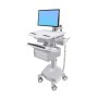 Ergotron StyleView Bianco Pannello piatto Carrello multimediale (SV44-12C2-2)