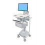 Ergotron StyleView Bianco Pannello piatto Carrello multimediale (SV44-13B2-2)