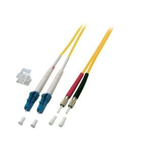 EFB Elektronik O0349.10 cavo InfiniBand e in fibra ottica 10 m LC DIN Giallo
