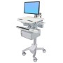Ergotron StyleView Grigio Pannello piatto Carrello multimediale (SV43-12B0-0)