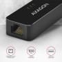 Axagon ADE-XR adattatore per inversione del genere dei cavi USB 2.0 RJ-45 Nero (ADE-XR)