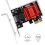 Axagon PCEE-GIX scheda di rete e adattatore Interno Ethernet 1000 Mbit/s