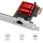 Axagon PCEE-G25 scheda di rete e adattatore Interno Ethernet 2500 Mbit/s