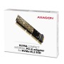 Axagon PCI-E 3.0 16x - M.2 SSD NVMe. Up to 80mm scheda di interfaccia e adattatore Interno (PCEM2-1U)