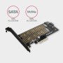 Axagon PCEM2-D scheda di interfaccia e adattatore Interno M.2, SATA (PCEM2-D)