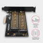 Axagon PCEM2-D scheda di interfaccia e adattatore Interno M.2, SATA (PCEM2-D)
