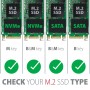 Axagon PCEM2-D scheda di interfaccia e adattatore Interno M.2, SATA (PCEM2-D)