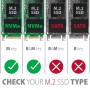 Axagon PCEM2-XS scheda di interfaccia e adattatore Interno M.2