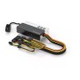 Streacom ST-ZF240 alimentatore per computer 240 W 20+4 pin ATX Nero, Argento (ST-ZF240)