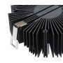 Akasa Vegas Chroma AM Processore Refrigeratore 12 cm Nero, Bianco (AK-CC1106HP01)
