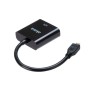 Akasa AK-CBHD21-15BK cavo e adattatore video 0,15 m HDMI tipo D (Micro) VGA (D-Sub) Nero (AK-CBHD21-15BK)