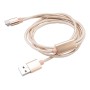Akasa AK-CBUB42-12GL cavo USB 1,2 m USB 2.0 USB A USB C/Micro-USB B Oro (AK-CBUB42-12GL)